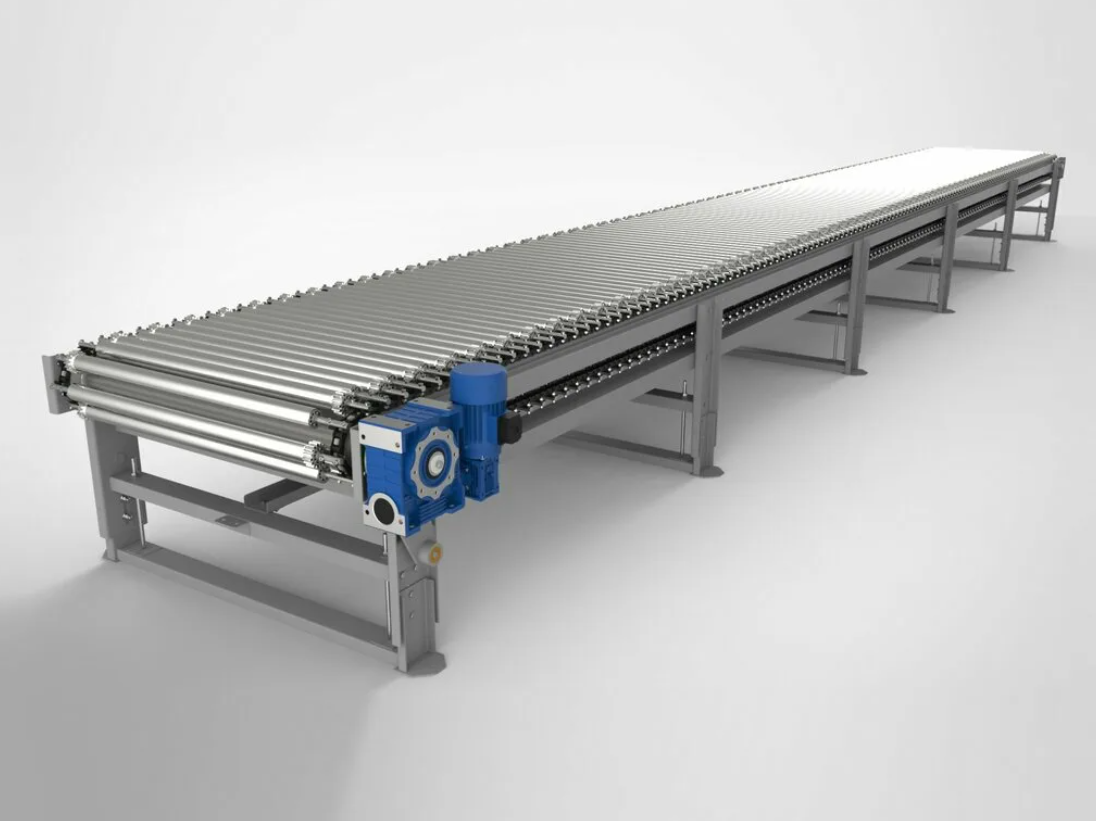 Ленточно-роликовый транспортер