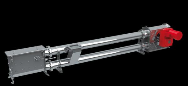 Трубчатый конвейер поперечный