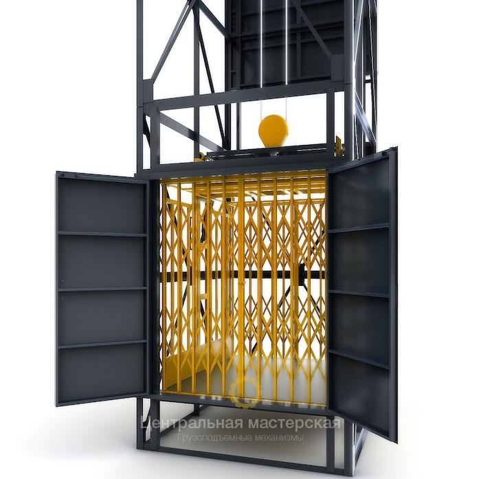 Подъемник шахтный лифтовой ПШЛ-1000