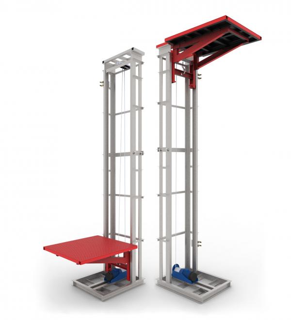 Вертикальный люковый подъемник